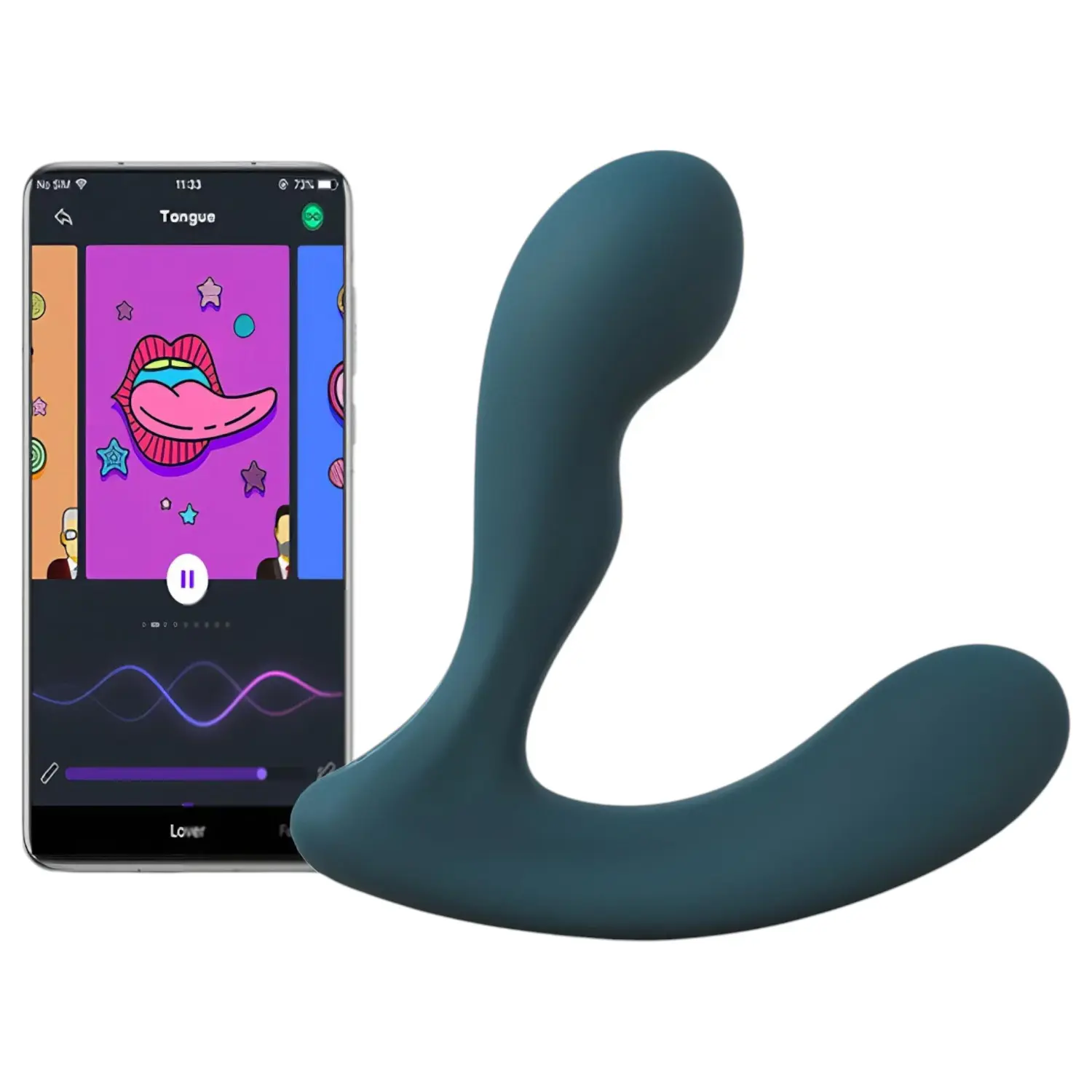 Stimulátor prostaty Magic Motion SOLSTICE X App Controlled zelený