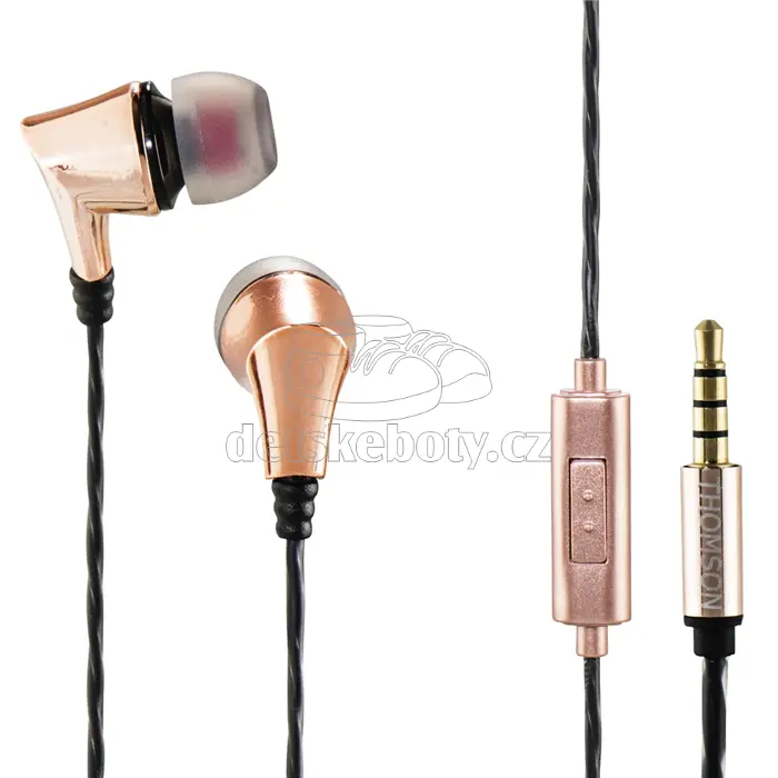 Thomson sluchátka s mikrofonem EAR3207, měděná/černá 132526