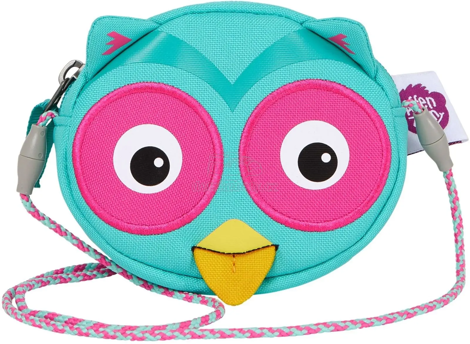 Dětská kabelka Affenzahn Wallet - Olivia Owl - turquoise