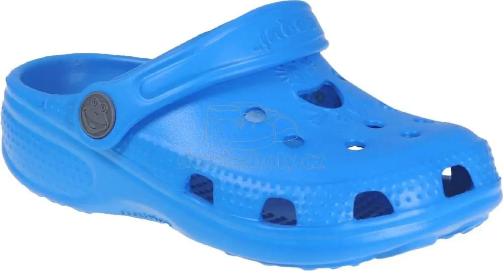 Dětské plážovky Coqui 8101 sea/blue Velikost: 28-29