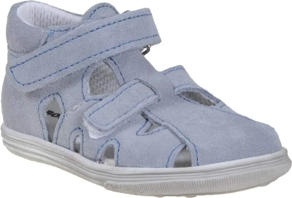 Dětské letní boty Boots4u T018 SV šedá Velikost: 19