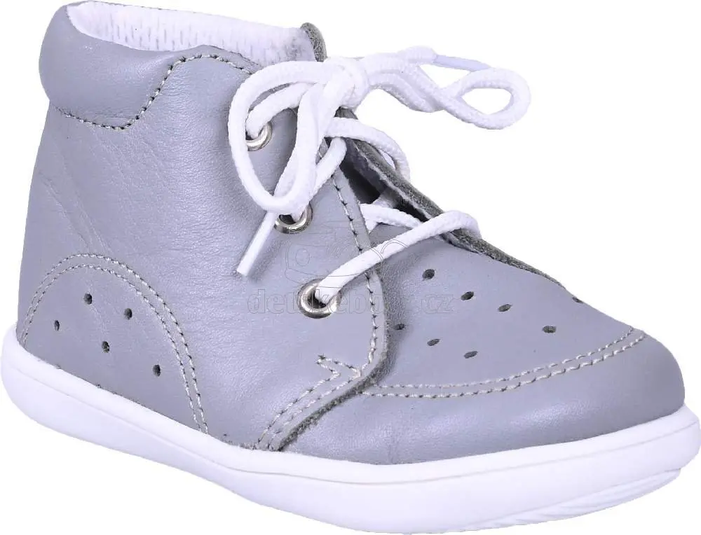 Dětské capáčky BOOTS4U šedá-líc Velikost
