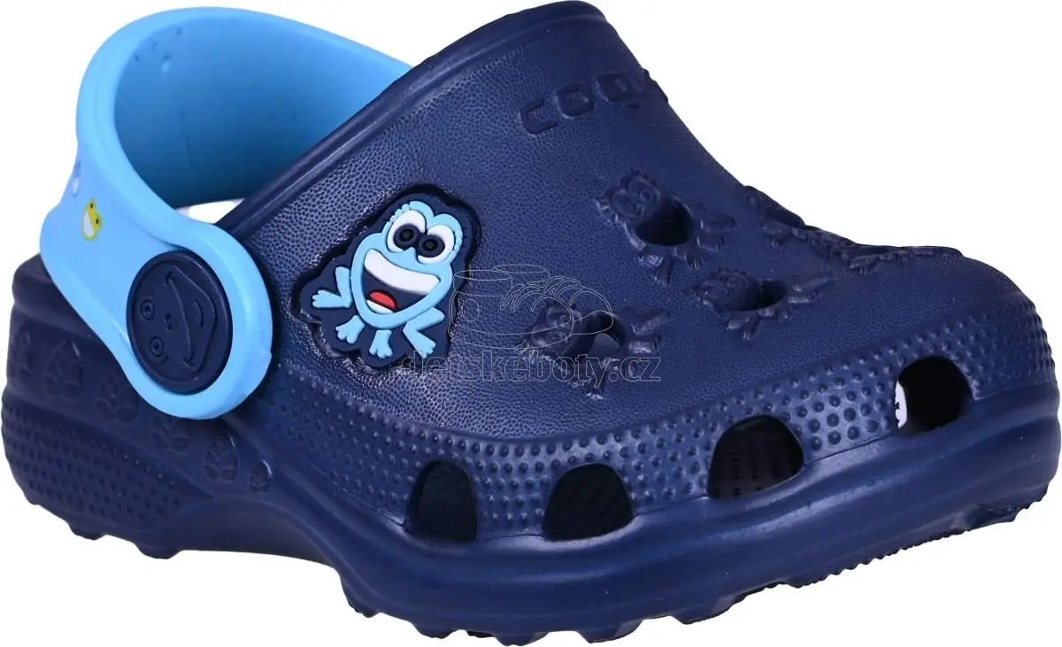 Dětské plážovky Coqui 8701 Navy/Blue Velikost: