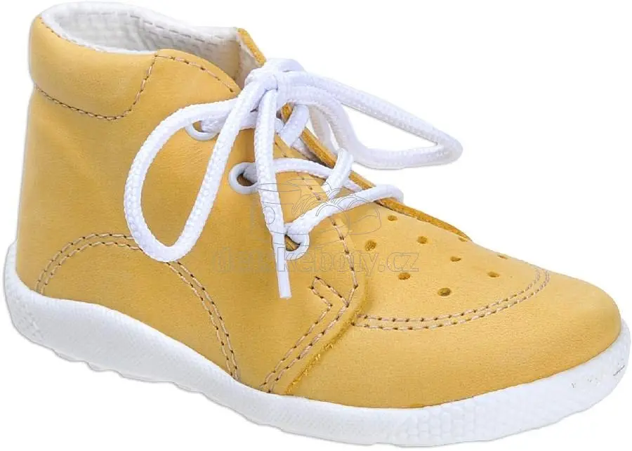 Dětské celoroční boty Boots4U T014 žlutá Velikost: 19