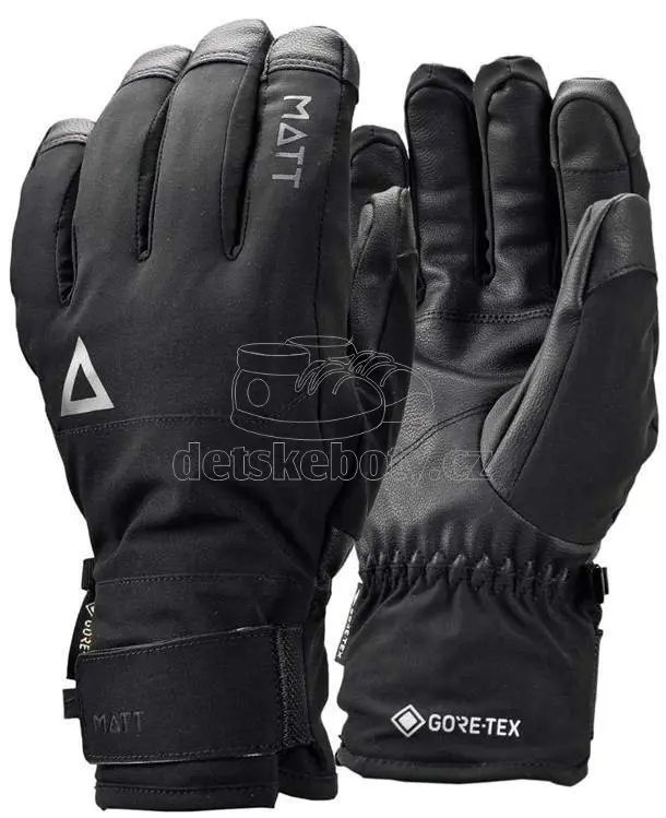 Matt Rob Junior Gore-Tex Gloves black-black Velikost