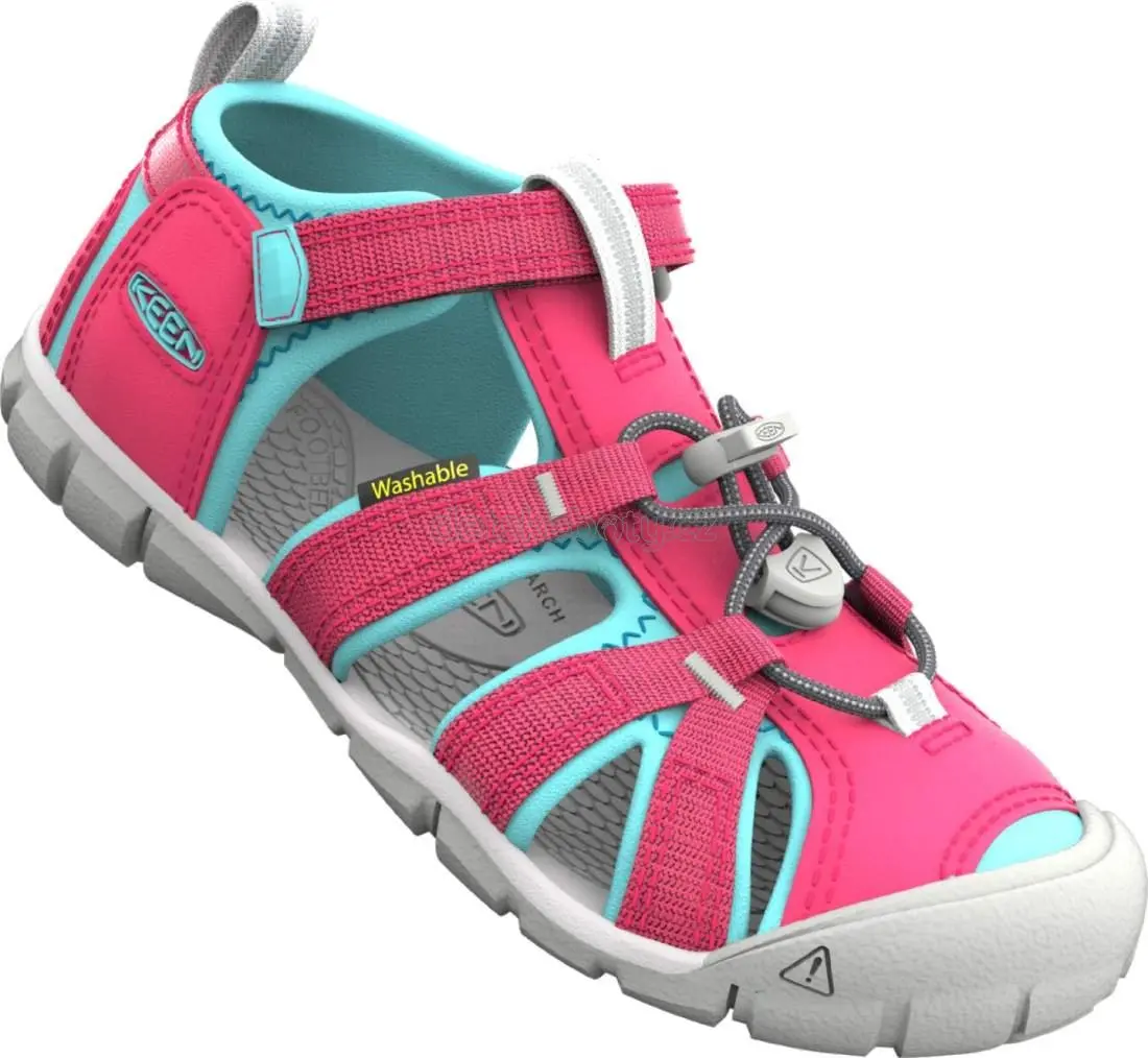 Dětské sandály Keen Seacamp II CNX YOUTH azalea/ipanema Velikost: 39