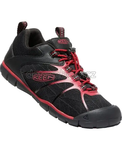 Dětské celoroční boty Keen Chandler 2 CNX CHILDREN black/red carpet Velikost: