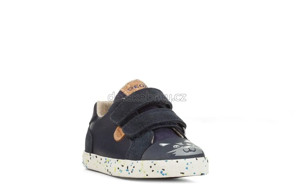 Dětské celoroční boty Geox B35A7C 08522 C4002 Velikost: 24