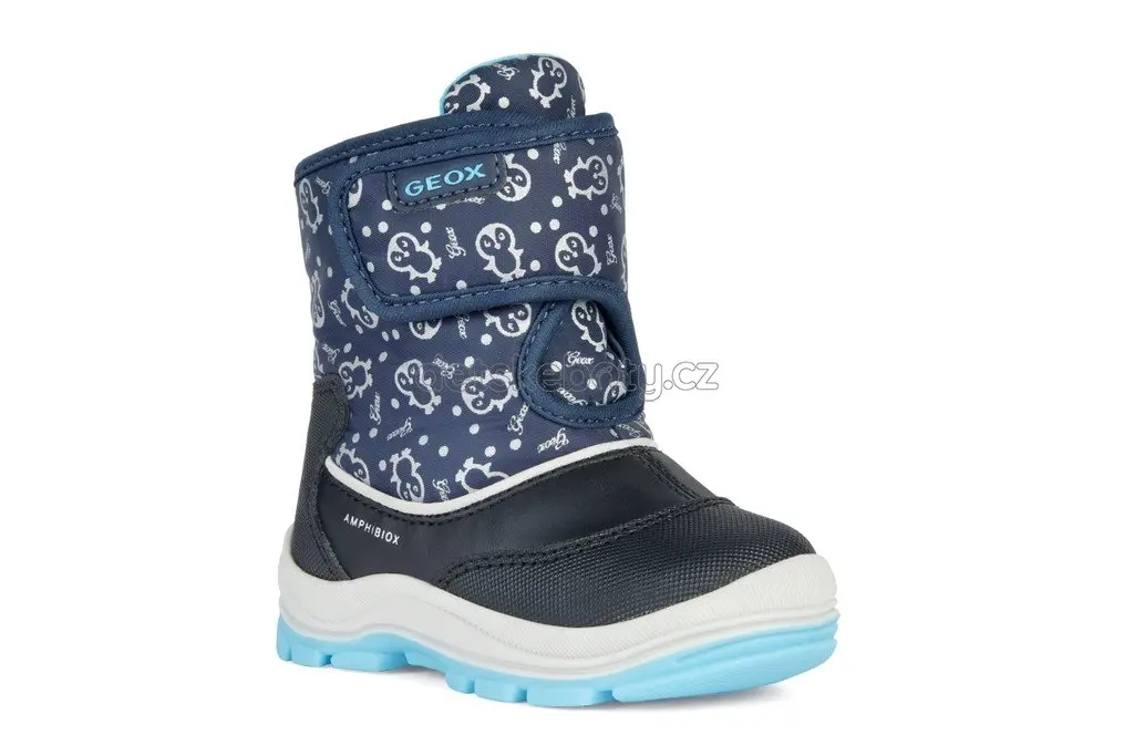 Dětské zimní boty Geox B263WG 0BCMN CF4N4 Velikost: