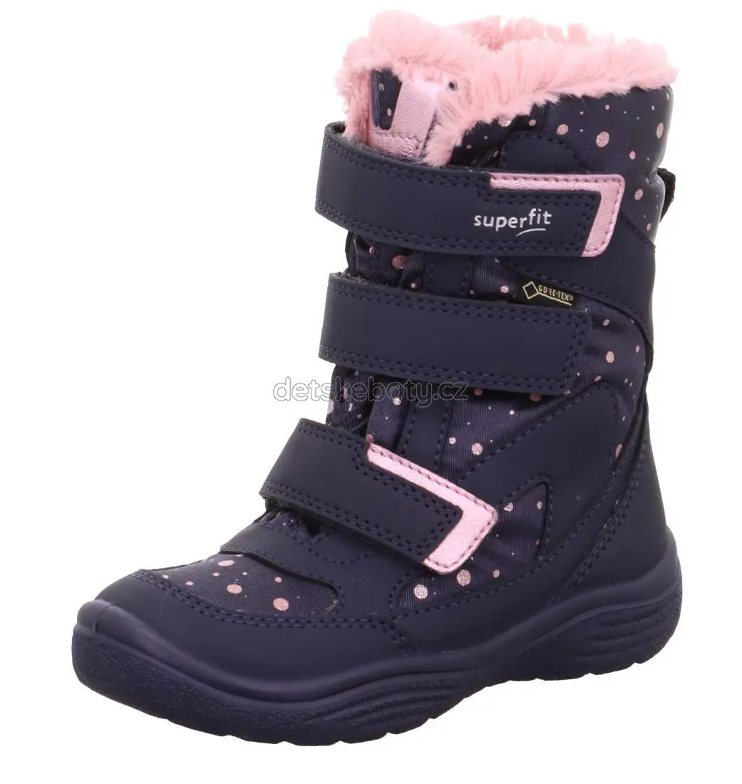 Dětské zimní boty Superfit 1-009090-8000 Velikost: 28