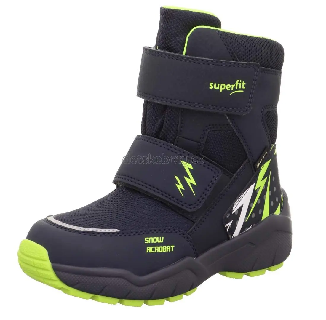 Dětské zimní boty Superfit 1-009167-8010 Velikost