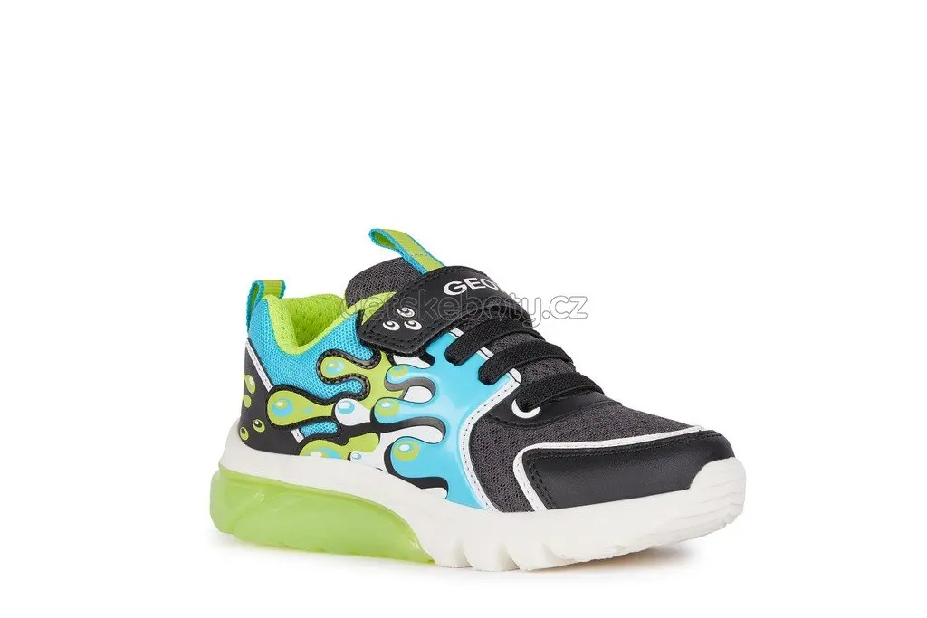 Dětské celoroční boty Geox J45LBA 01454 C0035 Velikost