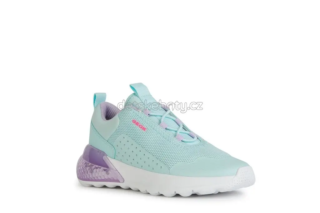 Dětské celoroční boty Geox J45LZA 0149J C3B8R Velikost