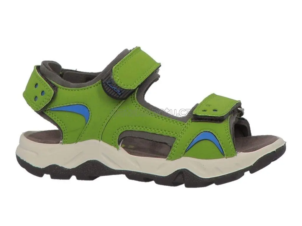 Dětské sandály Lurchi 74L8193002 green Velikost