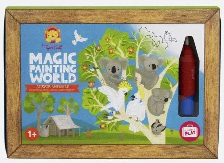 Magické omalovánky Tiger Tribe Magic Painting World - Aussie Animals