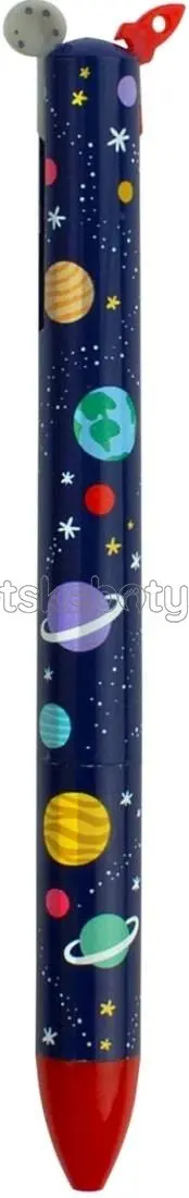 Dvoubarevná propiska Legami Click&Clack Two Color Pen- Space