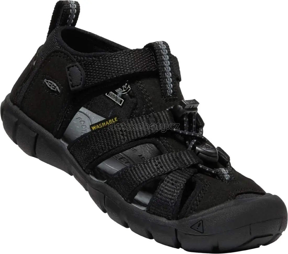 Dětské sandály Keen Seacamp II CNX children black/grey Velikost: 29