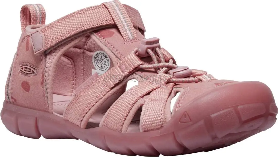 Dětské sandály Keen Seacamp II CNX youth dark rose Velikost