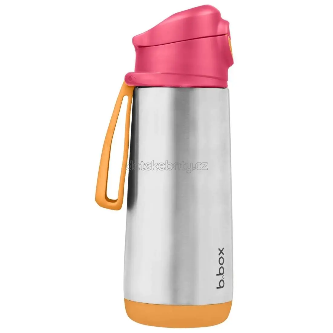 b.box 500934 Termoska na pití sport 500 ml - růžová/oranžová