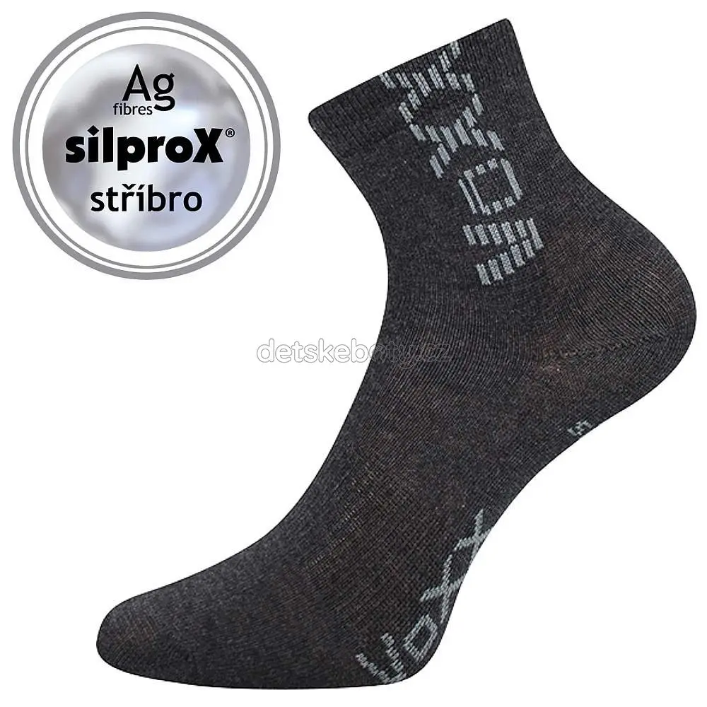 Dětské ponožky VoXX Adventurik tmavě šedá melé Velikost: