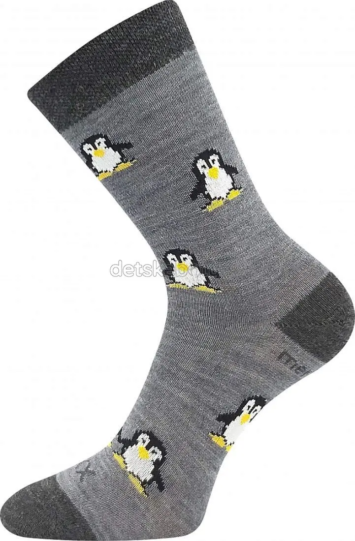 Ponožky VoXX Penguinik šedá Velikost: