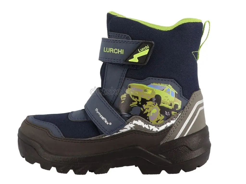 Dětské zimní boty Lurchi 63L1033026 atlantic Velikost