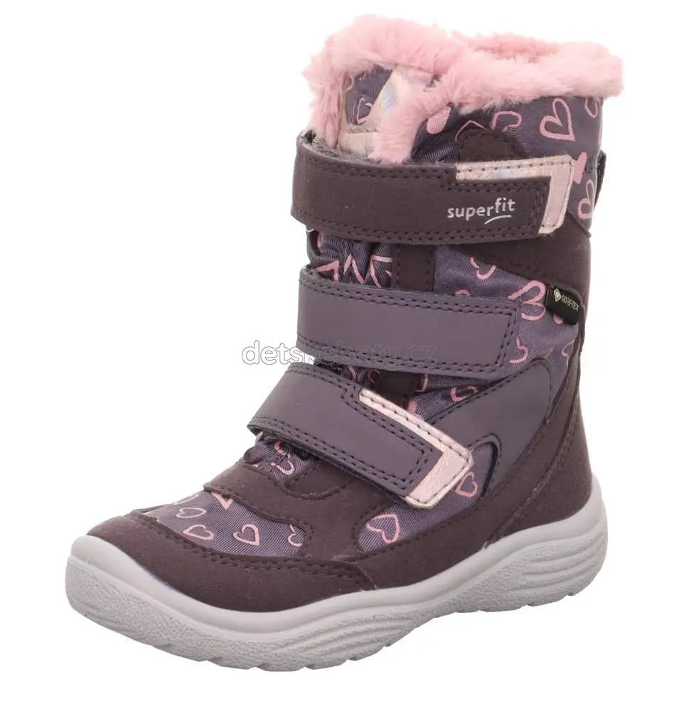 Dětské zimní boty Superfit 1-009090-8510 Velikost: 27