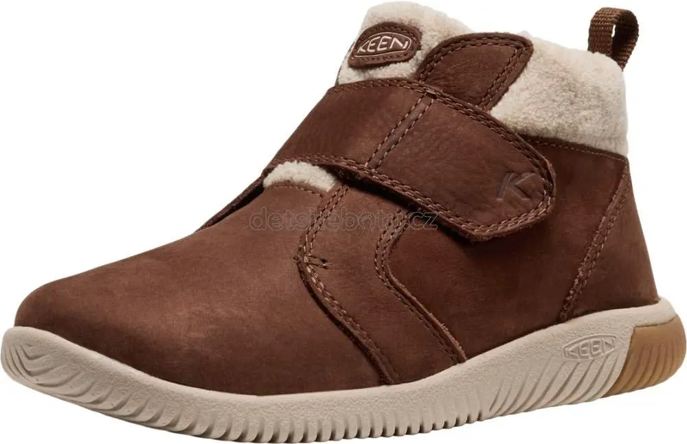 Dětské celoroční boty Keen KNX MIDDIE YOUTH bison/safari Velikost