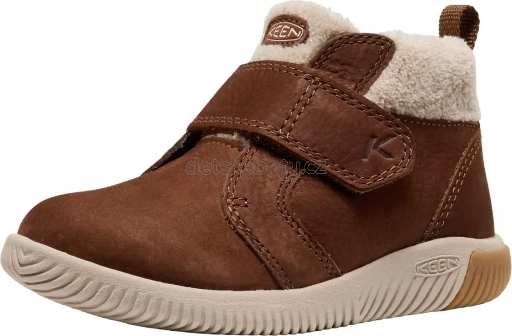 Dětské celoroční boty Keen KNX MIDDIE CHILDREN bison/safari Velikost