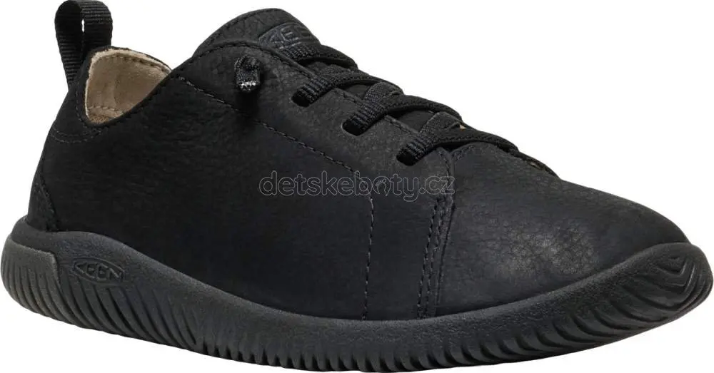 Dětské celoroční boty Keen KNX LACE YOUTH triple black Velikost: