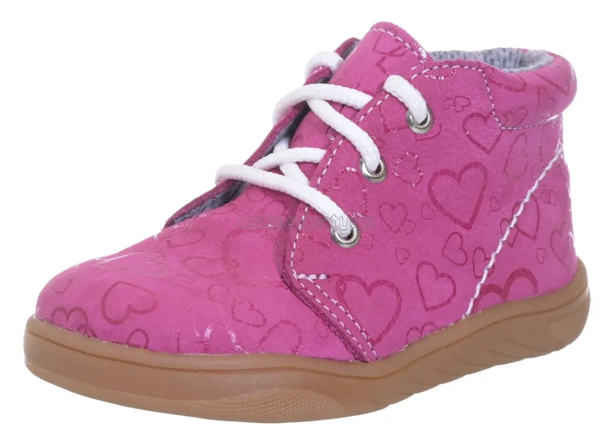 Dětské celoroční boty Boots4U T 025 Růžová-potisk Velikost