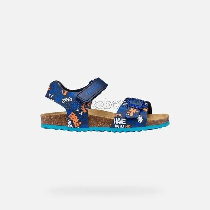 Dětské sandály Geox J028LB 06A54 C0693 Velikost
