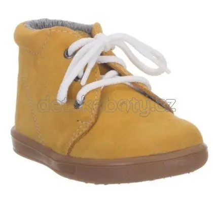 Dětské celoroční boty Boots4U T 025 žlutá Velikost