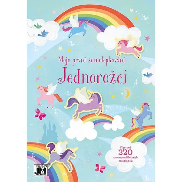 JiriModels - Moje první samolepkování Jednorožci