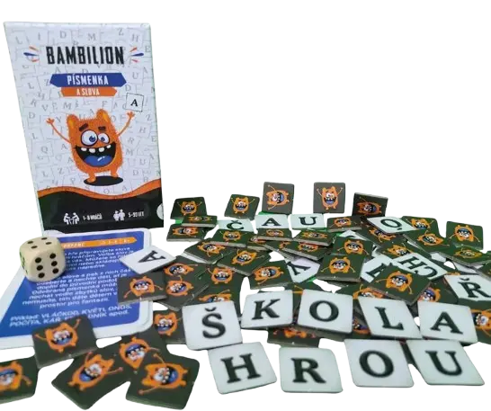 Bambilion: Písmenka a slova - Soubor dětských her - Albi