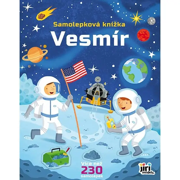 Jiri Models Samolepková knížka Vesmír