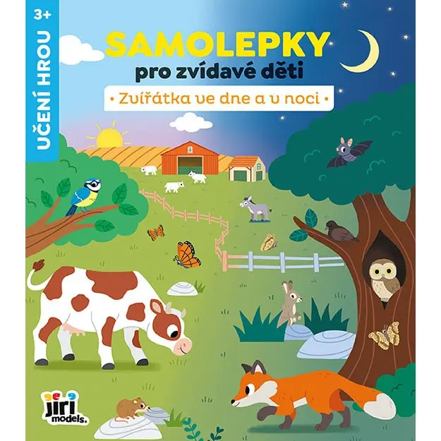 JiriModels - Samolepky pro zvídavé děti - Zvířata ve dne a v noci