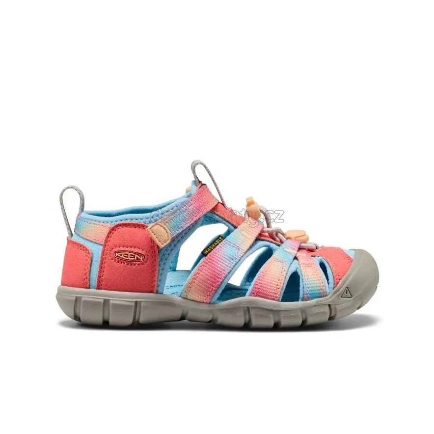 Dětské sandály Keen Seacamp II CNX children ombre pink lemonade Velikost