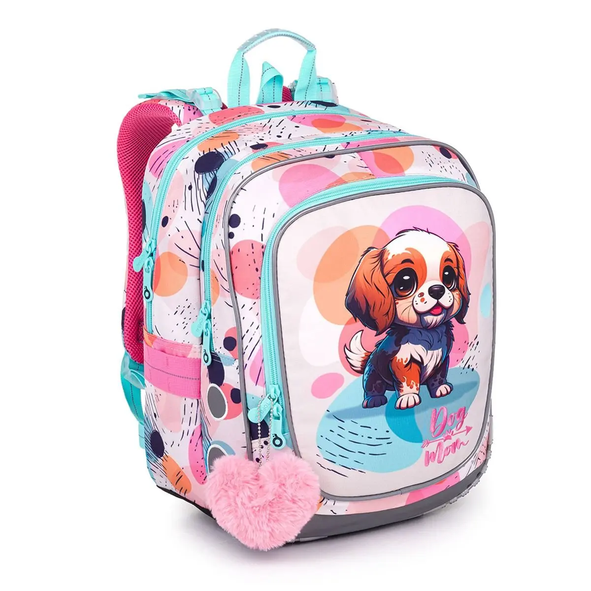Lehký batoh s pejskem Topgal ENDY 24049 SET SMALL