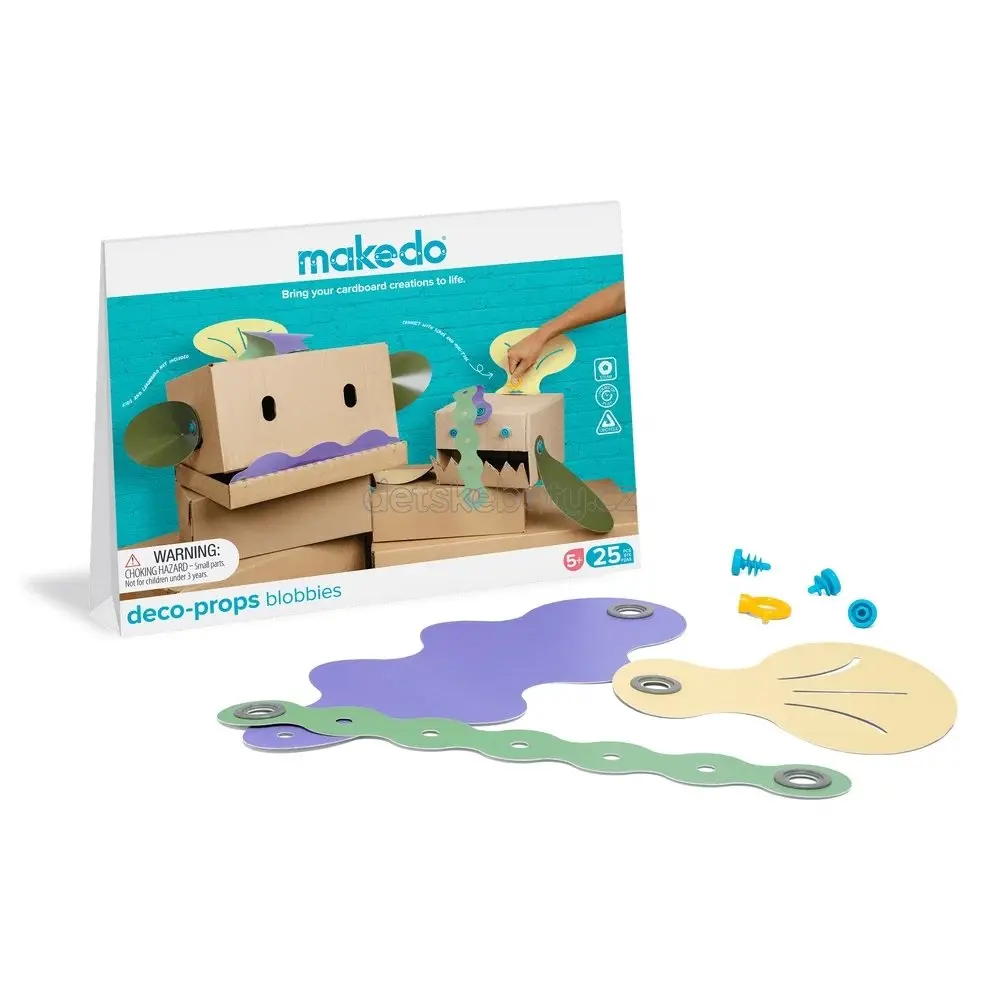 MAKEDO Deco-Props | Blobbies – dekorativní prvky na tvoření z kartonu