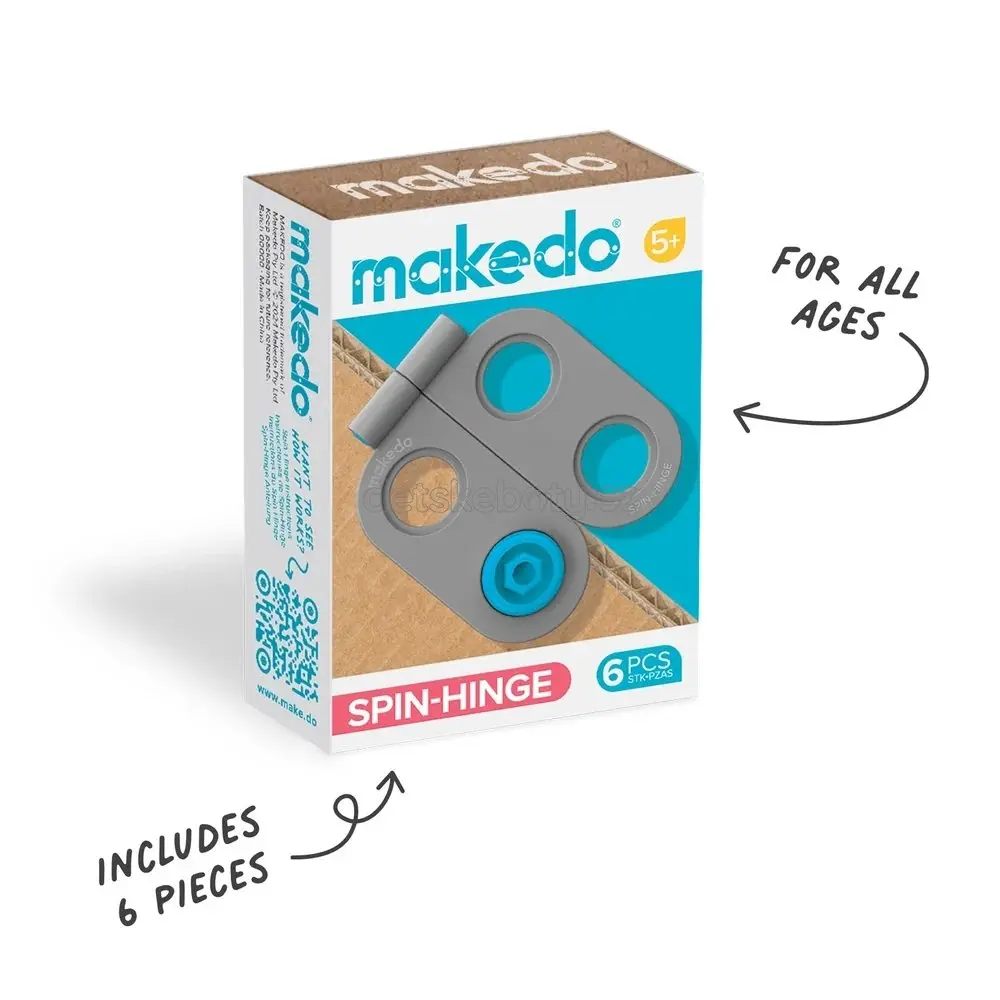 MAKEDO Spin-Hinge – otočný pant na kartonové konstrukce