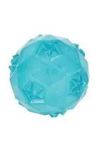 Hračka pes BALL TPR POP míček 6cm tyrkysová Zolux