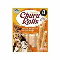Churu Dog Rolls Chicken Wraps Chicken 8x12g