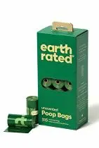EARTH RATED Sáčky na psí exkrementy bez vůně 21 rolí