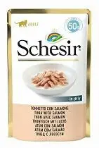 Schesir Cat Kapsa Adult Tuňák/losos 50g