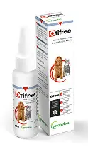 Otifree čistění zevního zvukovodu pes/kočka 60ml