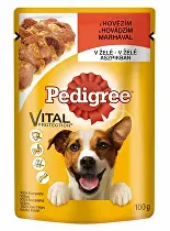Pedigree kapsička hovězí jehněčí 100g