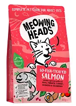 MEOWING HEADS So-fish-ticated Salmon 4kg + 5x kapsička zdarma