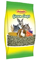 Avicentra kroužky s vojtěškou pro hlodavce 250g