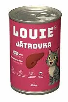 Louie Cat konz. Játrovka s prebiotiky 400g + Množstevní sleva
